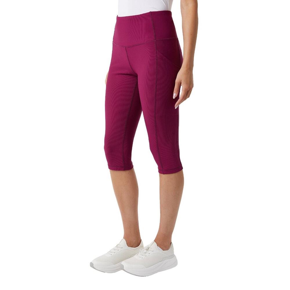 3-32 Degrees Women’s Ribbed Crop Legging